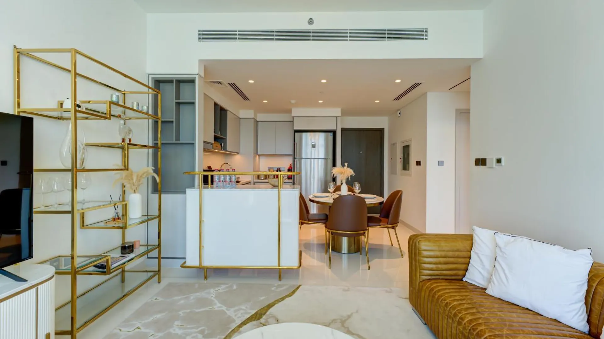 아파트 Private Beachfront 2 Bed With 180 Marina Skyline 두바이